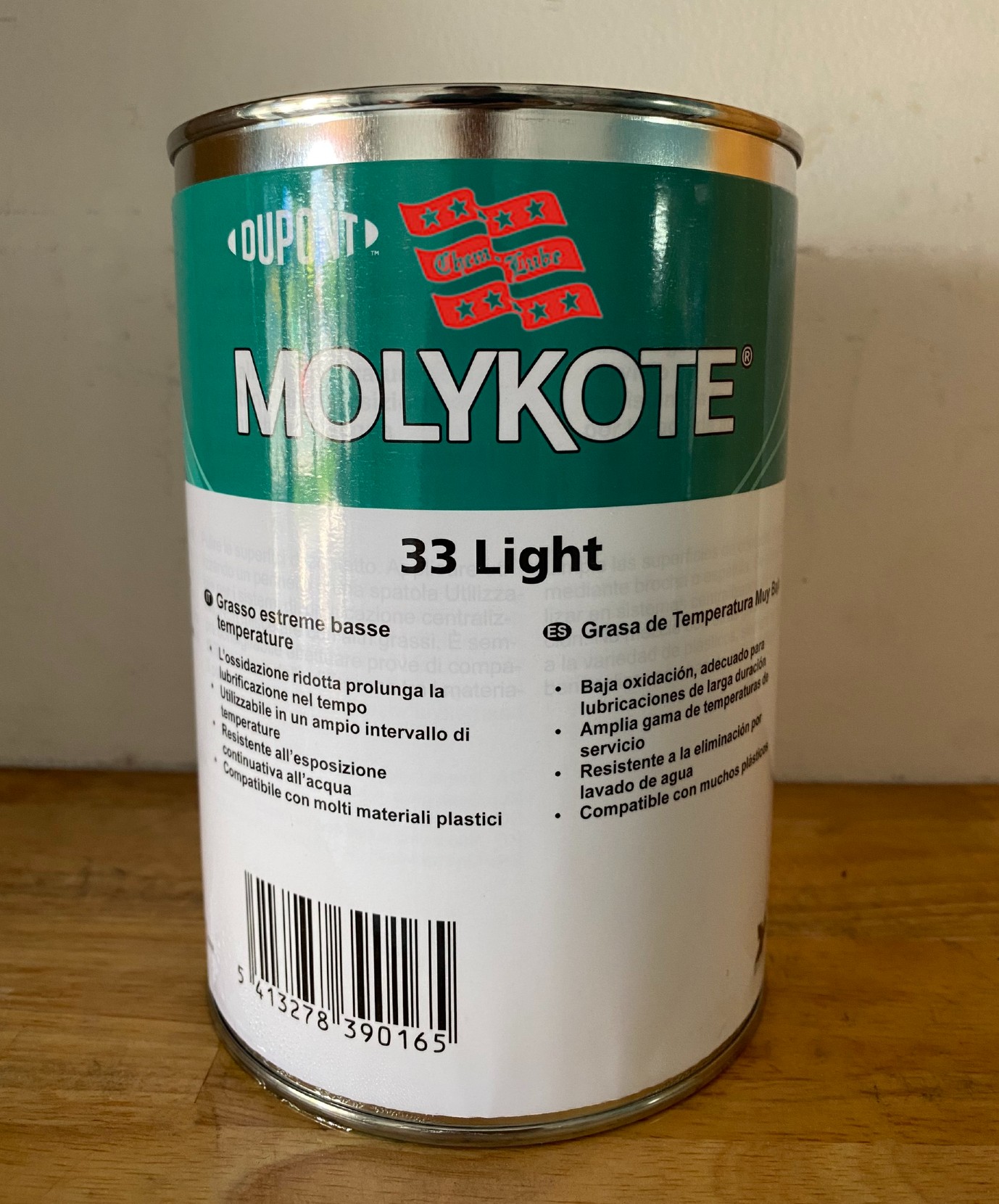 MOLYKOTE 33 LIGHT / Mỡ nhiệt độ cực thấp